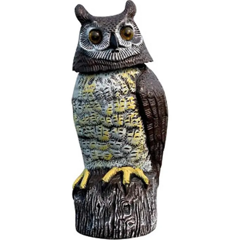 Compra BUHO AHUYENTADOR PAJAROS SOLAR 43 X 18 X 19 CM NATUUR P614602 al mejor precio