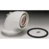 Compra ADAPTADOR CALDERA COAXIAL HORIZONTAL ALUMINIO diametro 60/100 BLANCO KIT100D al mejor precio