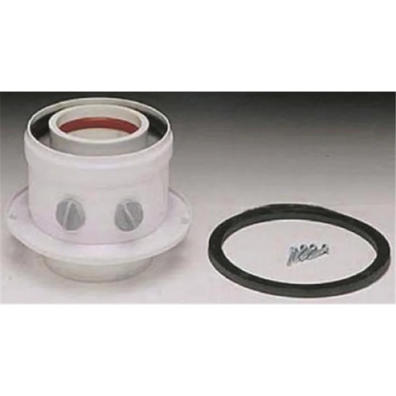 Compra ADAPTADOR CALDERA COAXIAL VERTICAL ALUMINIO diametro 60/100 BLANCO ADAP61SA al mejor precio