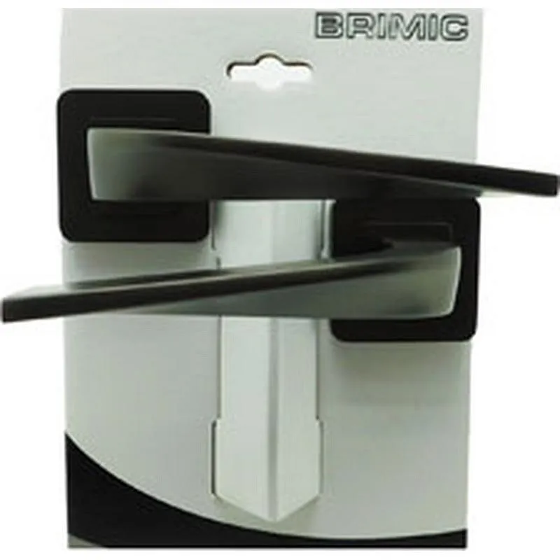 Compra MANILLA 969 ZAMAK ROSETA CUADRADA (JUEGO) NEGRA MICEL 17204 al mejor precio