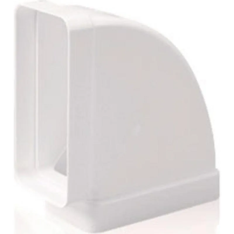 Compra CODO RECTANGULAR HORIZONTAL TUBO EXTRACCION PVC BP 90º 110 X 55 MM GONAL 0535-B al mejor precio