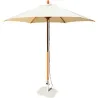 Compra PARASOL MADERA CRUDO 2.5 M TUBO 38 MM IMPORT PARASOL 250CM al mejor precio