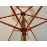 Compra PARASOL MADERA CRUDO 2.5 M TUBO 38 MM IMPORT PARASOL 250CM al mejor precio