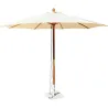 Compra PARASOL MADERA CRUDO 3 M TUBO 48 MM IMPORT PARASOL 300CM al mejor precio