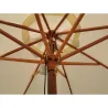 Compra PARASOL MADERA CRUDO 3 M TUBO 48 MM IMPORT PARASOL 300CM al mejor precio