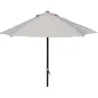 Compra PARASOL ALUMINIO ARENA 200 CM TUBO 32 MM CON MANIVELA IMPORT LYC-001 2 M SAND al mejor precio