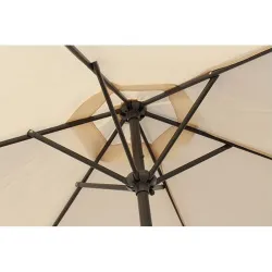Compra PARASOL ALUMINIO ARENA 200 CM TUBO 32 MM CON MANIVELA IMPORT LYC-001 2 M SAND al mejor precio
