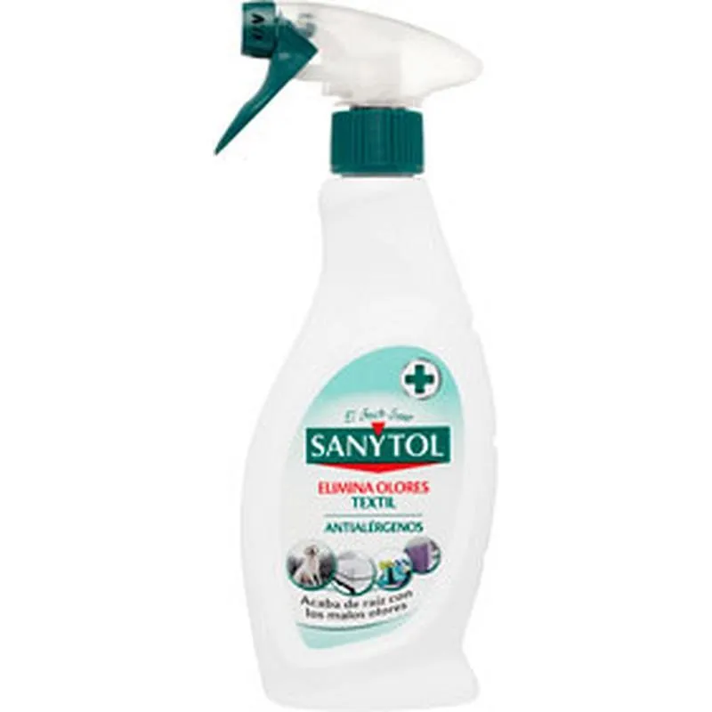 Compra DESINFECTANTE ELIMINA OLORES TEXTIL 500 ML SANYTOL 170029 al mejor precio