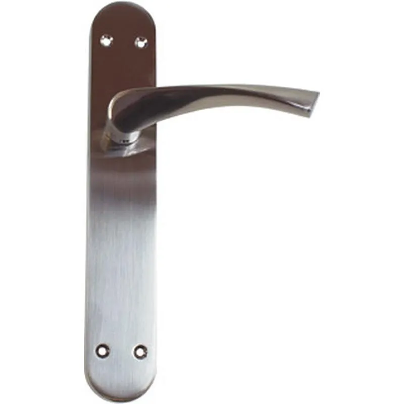 Compra MANILLA AMURA ZAMAK/ALUMINIO PLACA (JUEGO) NIQUEL SATINADO KYLATE ZR001 al mejor precio