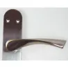 Compra MANILLA AMURA ZAMAK/ALUMINIO PLACA (JUEGO) NIQUEL SATINADO KYLATE ZR001 al mejor precio