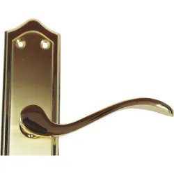 Compra MANILLA ESLORA ZAMAK/ALUMINIO PLACA (JUEGO) DORADO PULIDO/MATE KYLATE ZR003 al mejor precio
