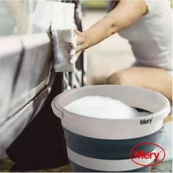 Compra CUBO PLEGABLE CON ASA 12 L MERY 1957 al mejor precio