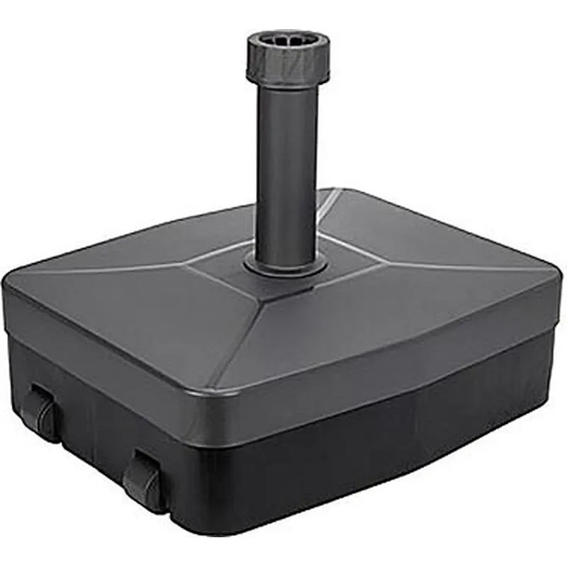 Compra PIE PARASOL RELLENABLE CON RUEDAS 40 KG diametro 21-54 MM NEGRO IMPORT HS1100780 al mejor precio