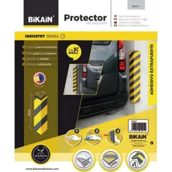 Compra PROTECTOR PARKING PROFESIONAL ESQUINA/LATERAL NEGRO/AMARILLO 800 X 250 X 25 MM BIKAIN BI2127 al mejor precio