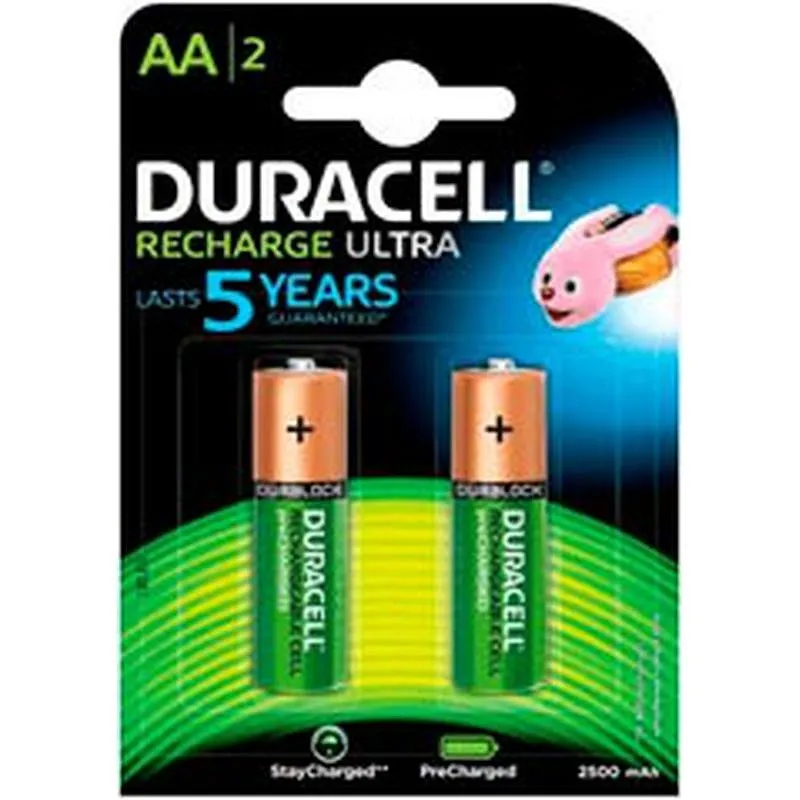 Compra PILA RECARGABLE ULTRA DURACELL AA LR06 BL.2 DURACELL 5000394056978 al mejor precio