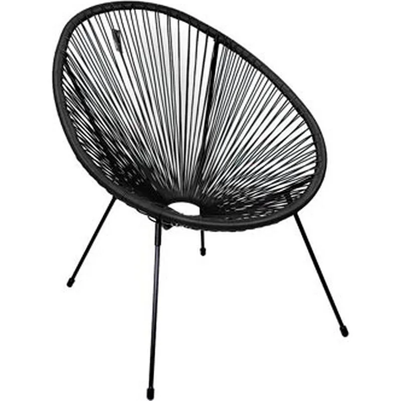 Compra HAMACA RELAX CABANA NEGRO IMPORT 227010 al mejor precio