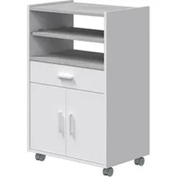 Compra MUEBLE AUXILIAR MICROONDAS BLANCO 92 X 59 X 40 CM FOREX 0L9910A al mejor precio