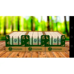 Compra BOLSA BASURA 10 L (25 UDS) COMPOSTABLE 44X44 CM G-60 NON BIO-8014000 al mejor precio