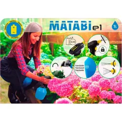 Compra PULVERIZADOR A PILAS 1 L MATABI 83141 al mejor precio