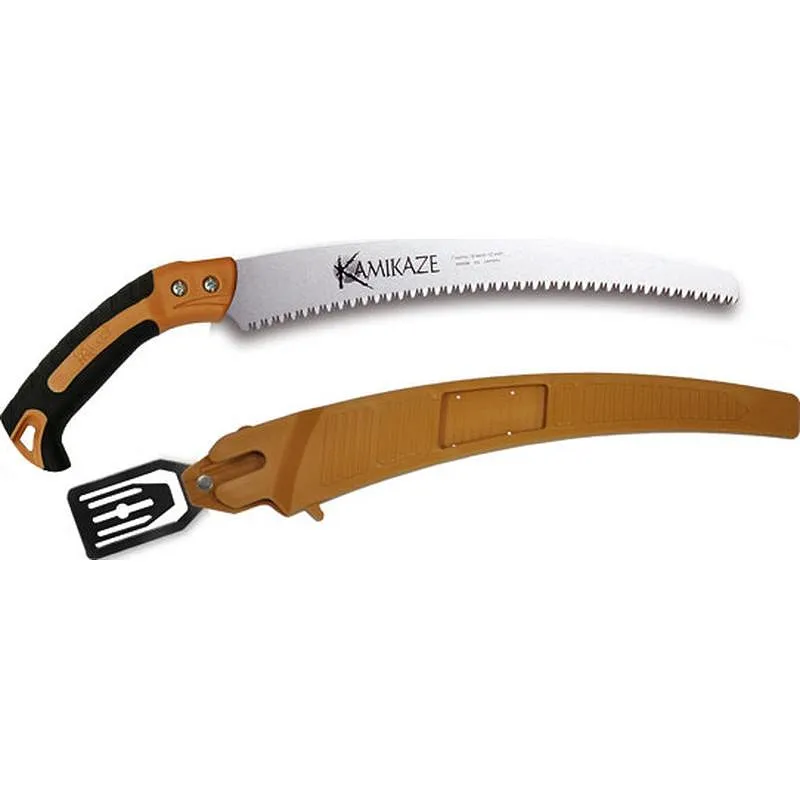 Compra SERRUCHO DE PODA CURVO 330 MM + FUNDA DENTADO JAPONES KAMIKAZE 6532 al mejor precio