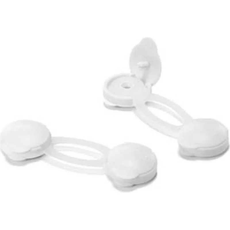 Compra CIERRE DE SEGURIDAD MULTIUSOS BLANCO 2 UNIDADES INOFIX 5101-2 al mejor precio