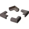 Compra PROTECTOR DE ESQUINAS ACOLCHADO MARRON 4 UNIDADES INOFIX 5002-4 al mejor precio
