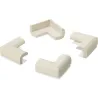 Compra PROTECTOR DE ESQUINAS ACOLCHADO BLANCO 4 UNIDADES INOFIX 5002-2 al mejor precio