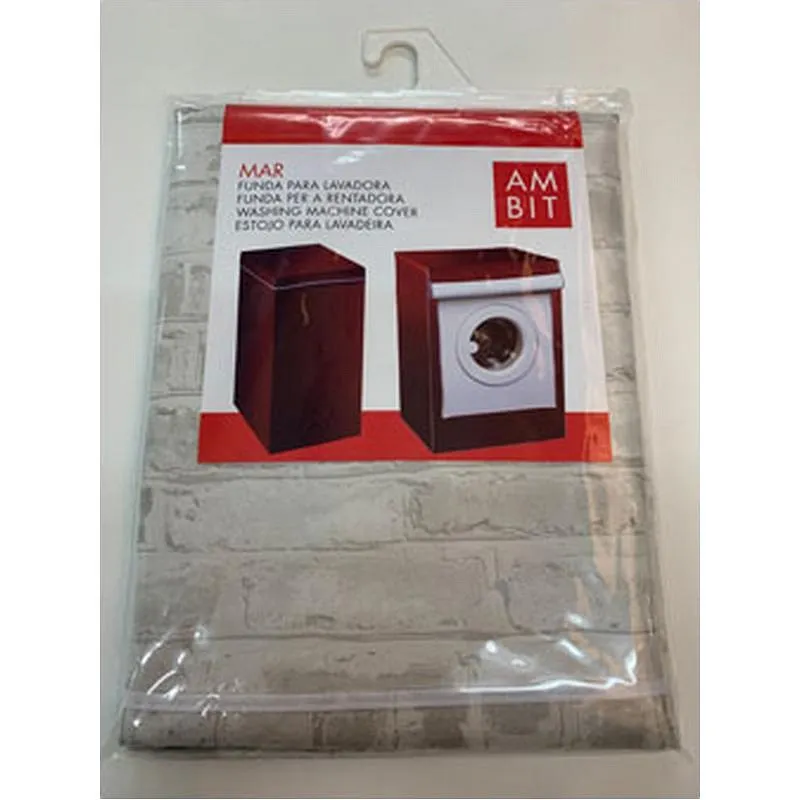 Compra FUNDA LAVADORA CARGA SUPERIOR 80 X 60 X 45CM LADRILLO BLANCO AMBIT 06166EST25 al mejor precio