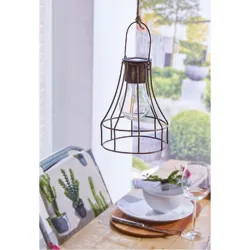 LAMPARA EXTERIOR COLGANTE...