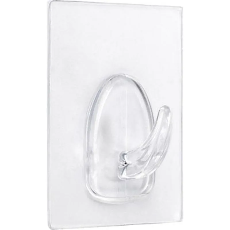 Compra COLGADOR ADHERENTE REUTILIZABLE TRANSPARENTE BASE 60 X 47 MM INOFIX 1290-0- al mejor precio