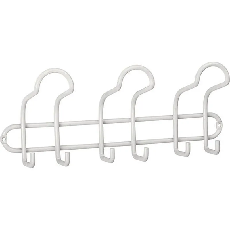 Compra COLGADOR 3 GANCHOS BLANCO INOFIX 3719-2- al mejor precio