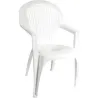SILLON MONOBLOC APILABLE BLANCO GARDEN LIFE 8301 BLANCO