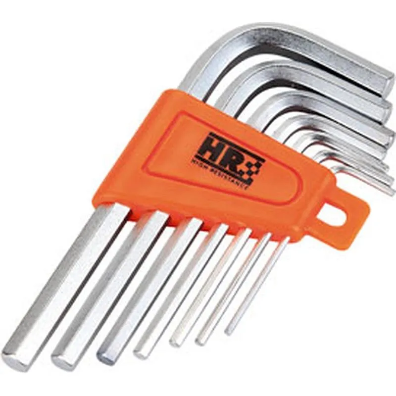 Compra LLAVE ALLEN CORTA HEXAGONAL NIQUELADA JUEGO 7 UDS DE 1,5 A 6 MM ALYCO 170607 al mejor precio