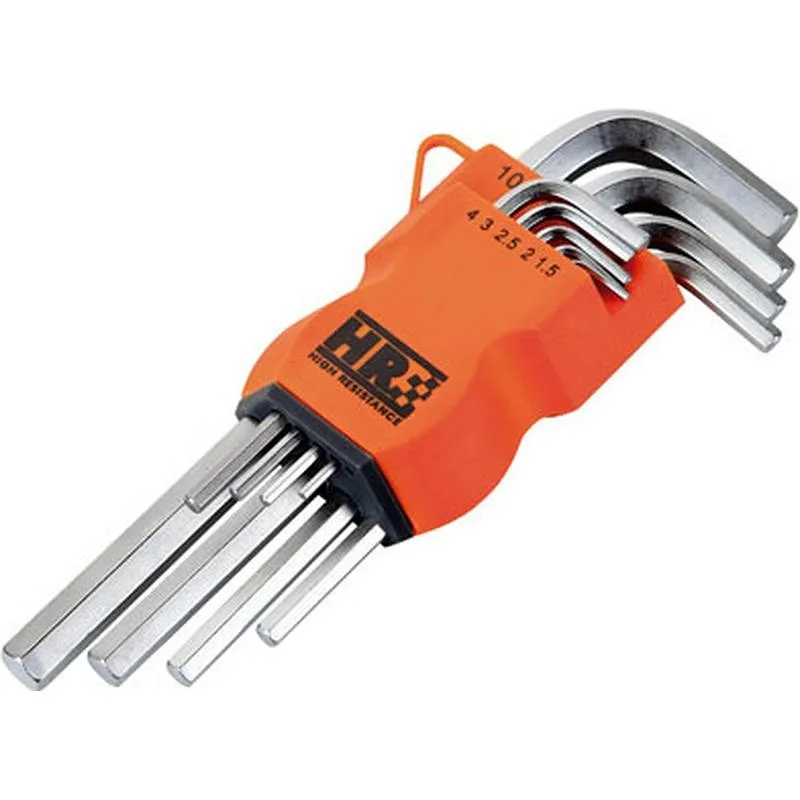 Compra LLAVE ALLEN LARGA HEXAGONAL NIQUELADA JUEGO 9 UDS ALYCO 170609 al mejor precio