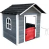 Compra CASETA DE MADERA INFANTIL CHLOE GREY 116 X 138 X A132 CM OUTDOOR TOYS KNH1002 al mejor precio