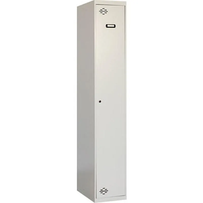 Compra TAQUILLA METAL VESTUARIO 1 CUERPO 1 PUERTA GRIS 180 X 50 X 30 CM (VENTA MONTADA) SIMONLOCKER 90133W1130 al mejor precio
