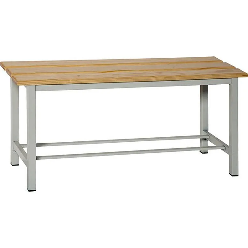 Compra BANCO DE VESTUARIO MADERA/METAL 100 X 47,5 X 32 CM (VENTA DESMONTADO) SIMONRACK 90438D1000 al mejor precio