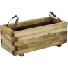 Compra JARDINERA DE MADERA RECTANGULAR 31L BAROQUE 70X30X28 CM FOREST 408 al mejor precio