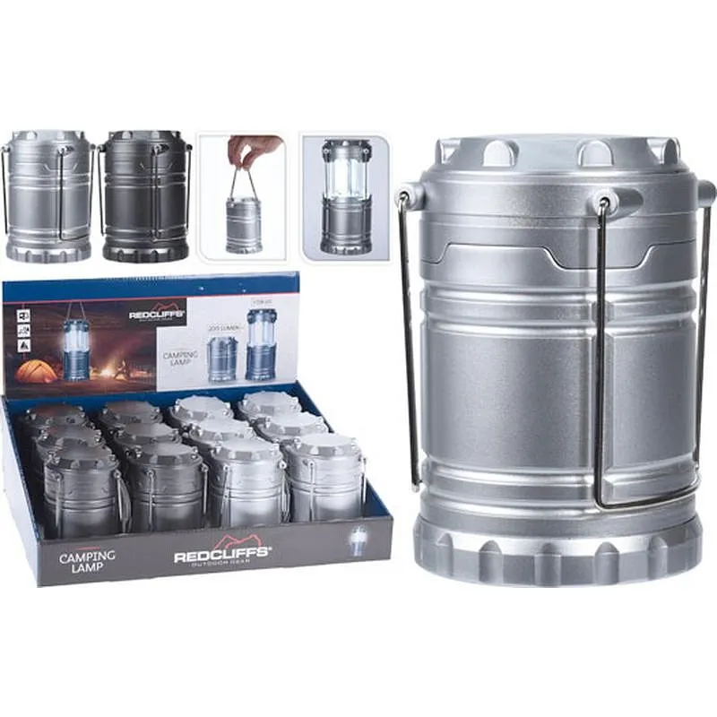 Compra LAMPARA CAMPING LED A PILAS diametro85X125 MM 200 LUMENS IMPORT C22216590 al mejor precio