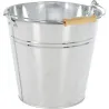 CUBO GALVANIZADO ASA MADERA 10 LITROS IMPORT C37555900/ME1000010
