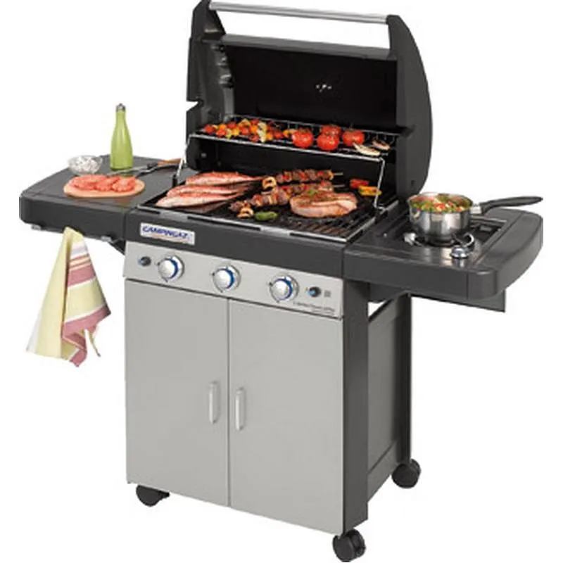 Compra BARBACOA A GAS 3 QUEMADORES + HORNILLO CLASSIC LS PLUS 9.600 + 2.300 W CAMPINGAZ 2000015639 al mejor precio