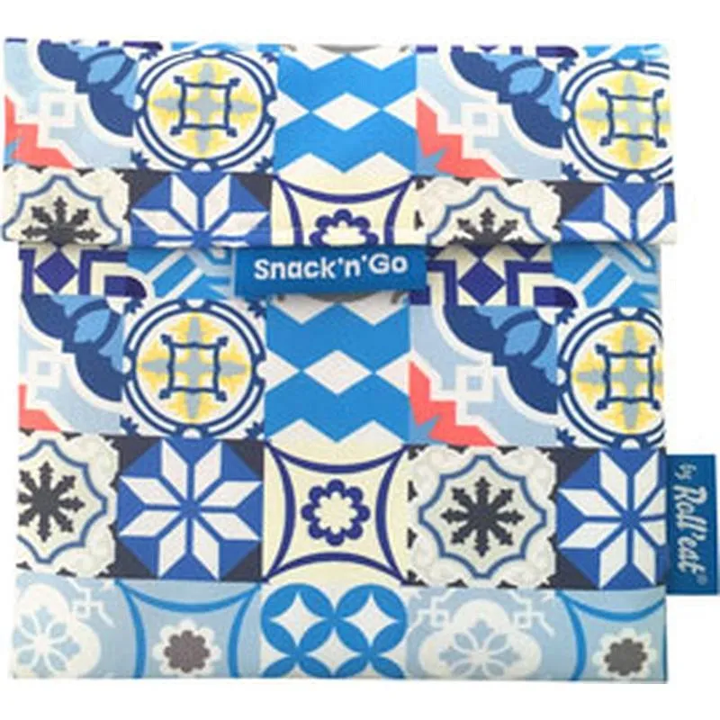 Compra PORTABOCADILLOS/FRUTAS BOLSA SNACK'N'GO PATCHWORK SURTIDOS ROLL'EAT SGPATCHWORK al mejor precio