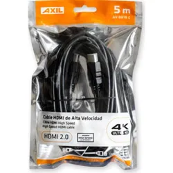 Compra CABLE CONEXION HDMI A-A 5 M AXIL AV 0015C al mejor precio
