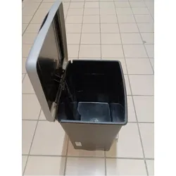 Compra CUBO CON PEDAL MILENIUM 23L NEGRO 33X28X39CM TATAY 1101427 al mejor precio