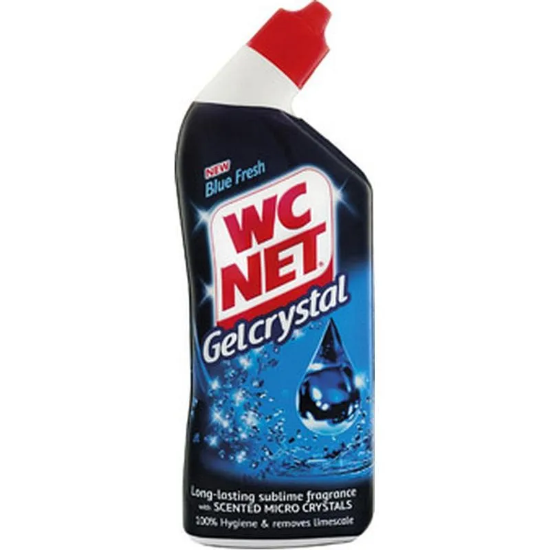 Compra LIMPIADOR WC GEL CRYSTAL BLUE FRESH 750 ML WC NET 7000066 al mejor precio