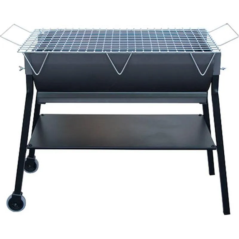BARBACOA CARBON-LEÑA RECTANGULAR CURVA ESPECIAL CALCOTS 87 X 50 X 82 CM NON 33719