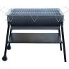 BARBACOA CARBON-LEÑA RECTANGULAR CURVA ESPECIAL CALCOTS 87 X 50 X 82 CM NON 33719
