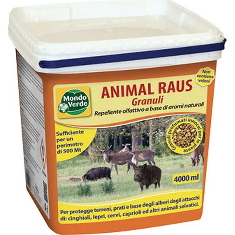 Compra REPELENTE ANIMALES SALVAJES JABALIS, CIERVOS EN GRANO 4000 ML MUNDO VERDE REP87 al mejor precio