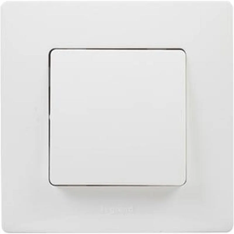 Compra CONMUTADOR BLANCO SERIE NILOE LEGRAND 396450 al mejor precio