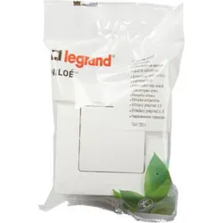 Compra CONMUTADOR BLANCO SERIE NILOE LEGRAND 396450 al mejor precio